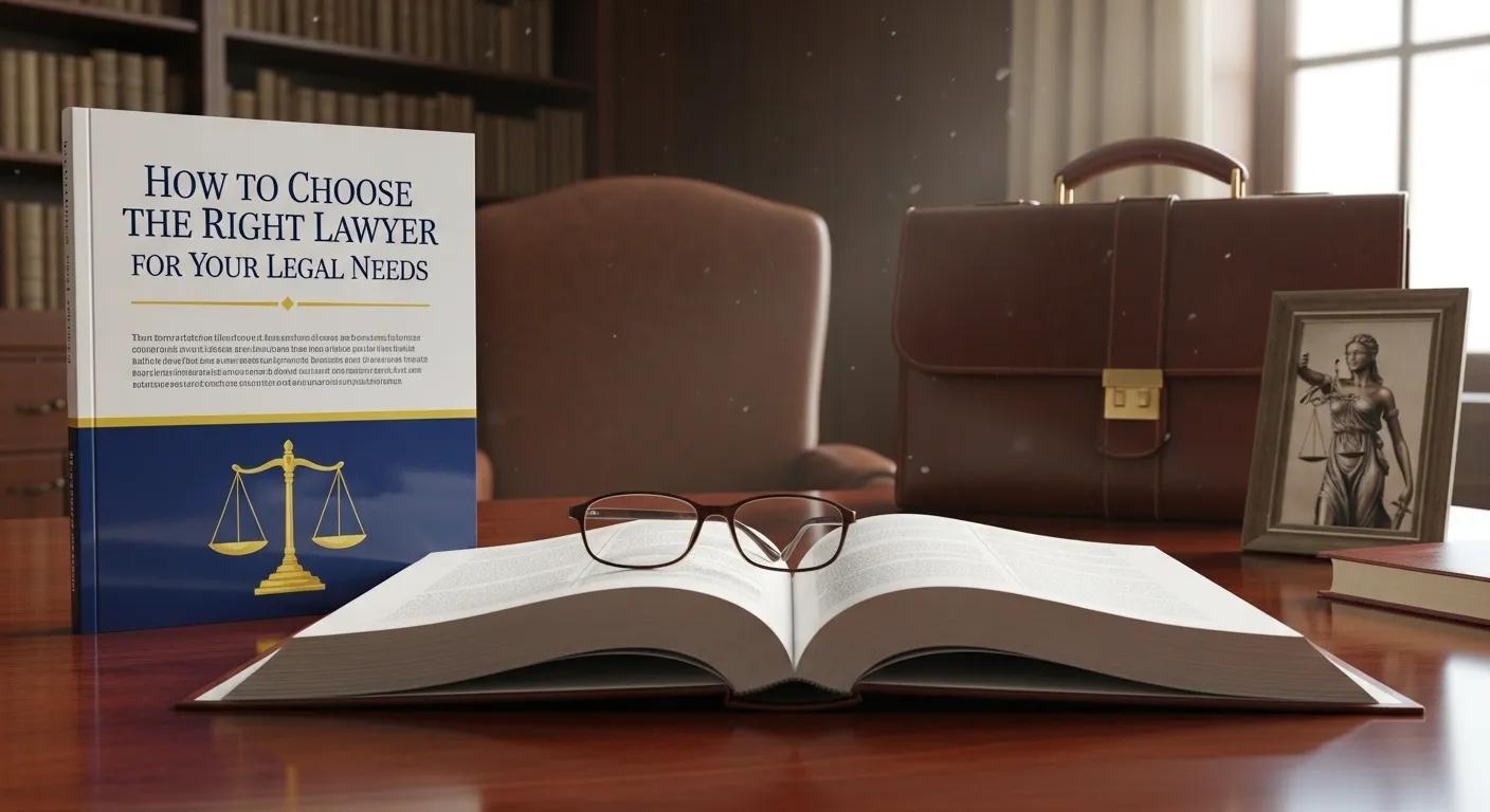 How to Choose the Right Lawyer for Your Legal Needs cover picture