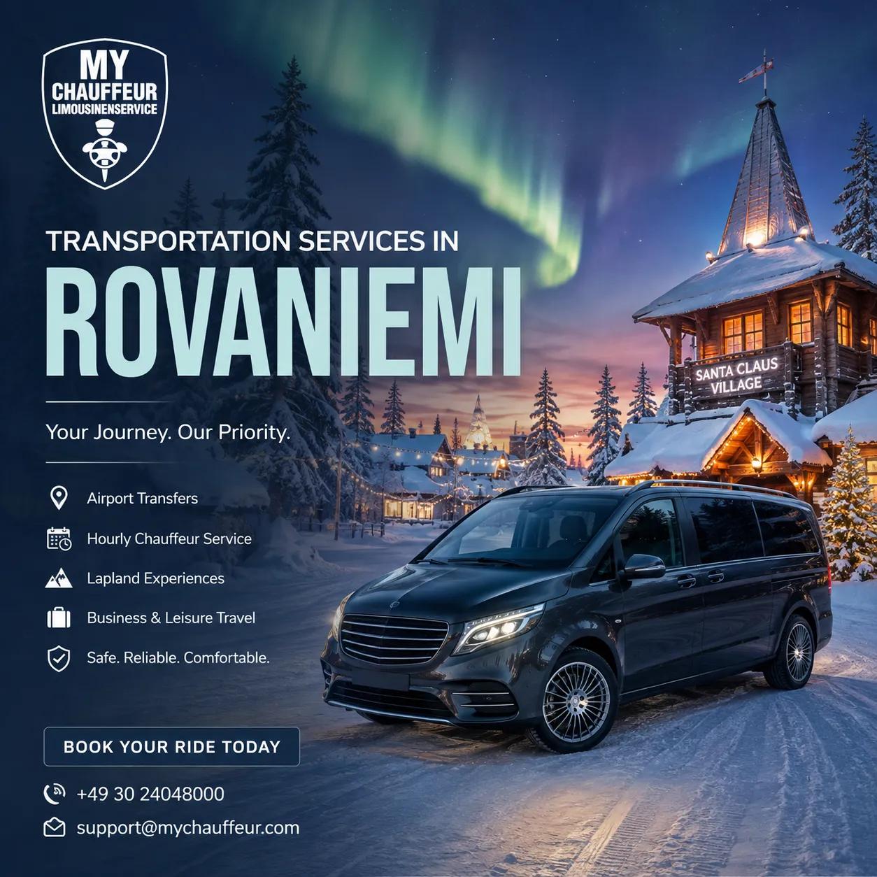 Premium Limousine Service in Rovaniemi | MyChauffeur cover picture