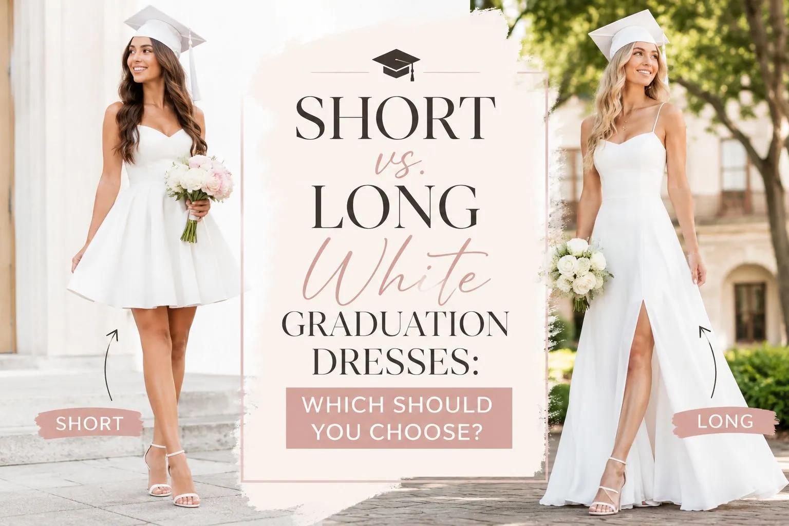 Short vs. Long White Graduation Dresses: Which Should You Choose? cover picture