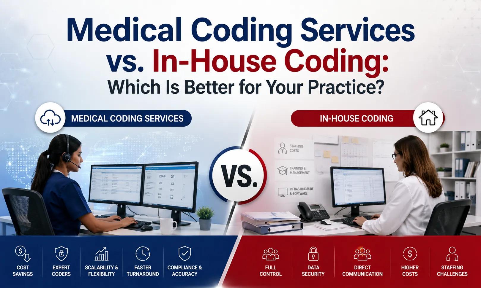 Medical Coding Services vs. In-House Coding: Which Is Better for Your Practice? cover picture