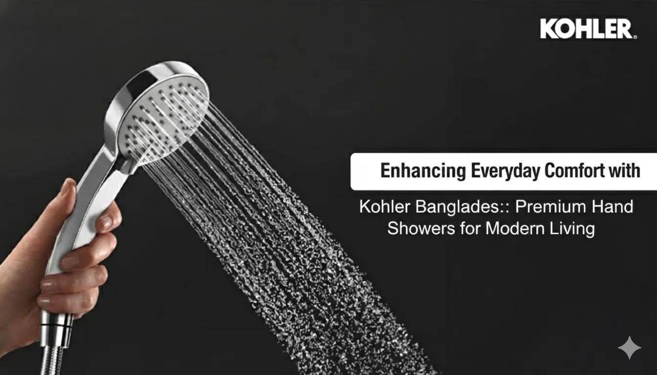 Enhancing Everyday Comfort with Kohler Bangladesh: Premium Hand Showers for Modern Living cover picture