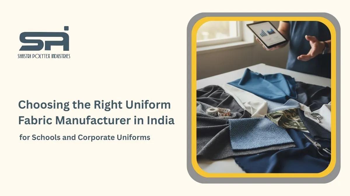 Uniform Fabric Manufacturers in India for Schools and Corporate Uniforms cover picture