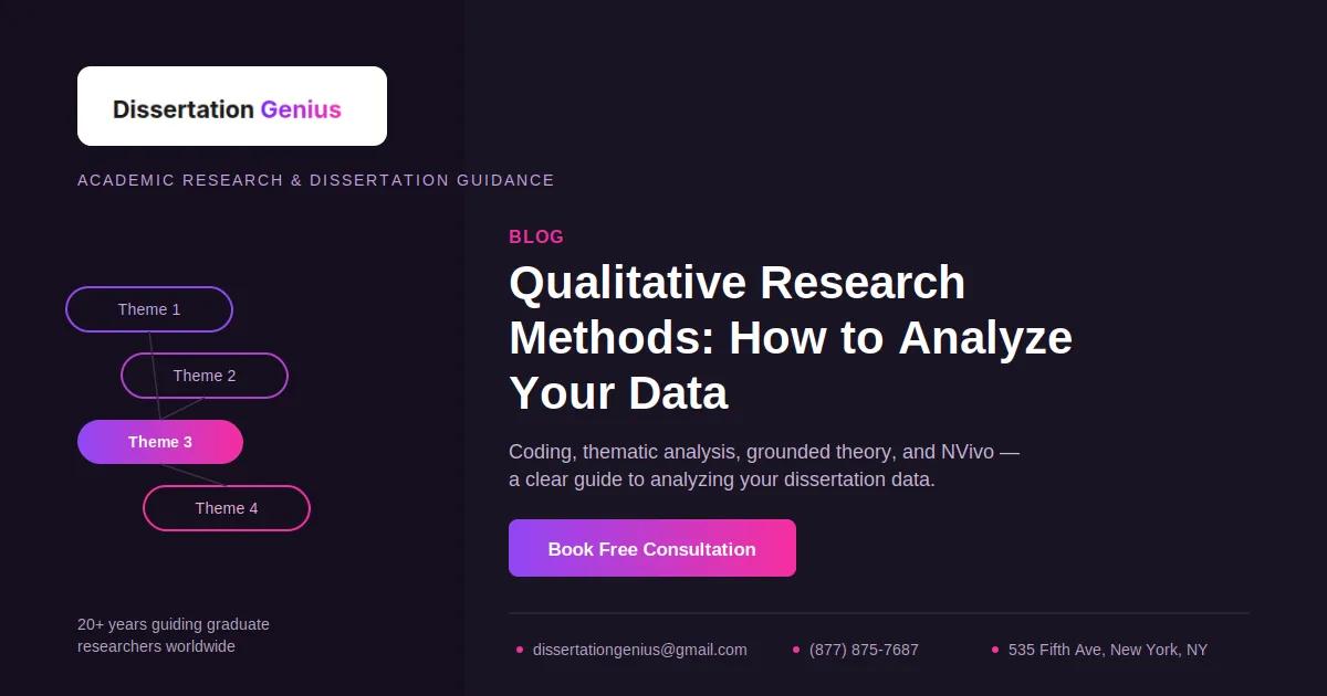 Qualitative research methods are the str cover picture