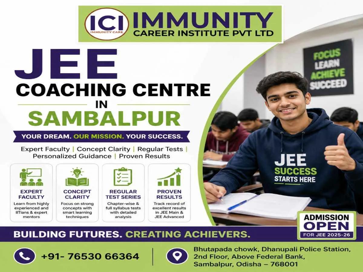 Best JEE Coaching Centre in Sambalpur for IIT JEE Preparation cover picture