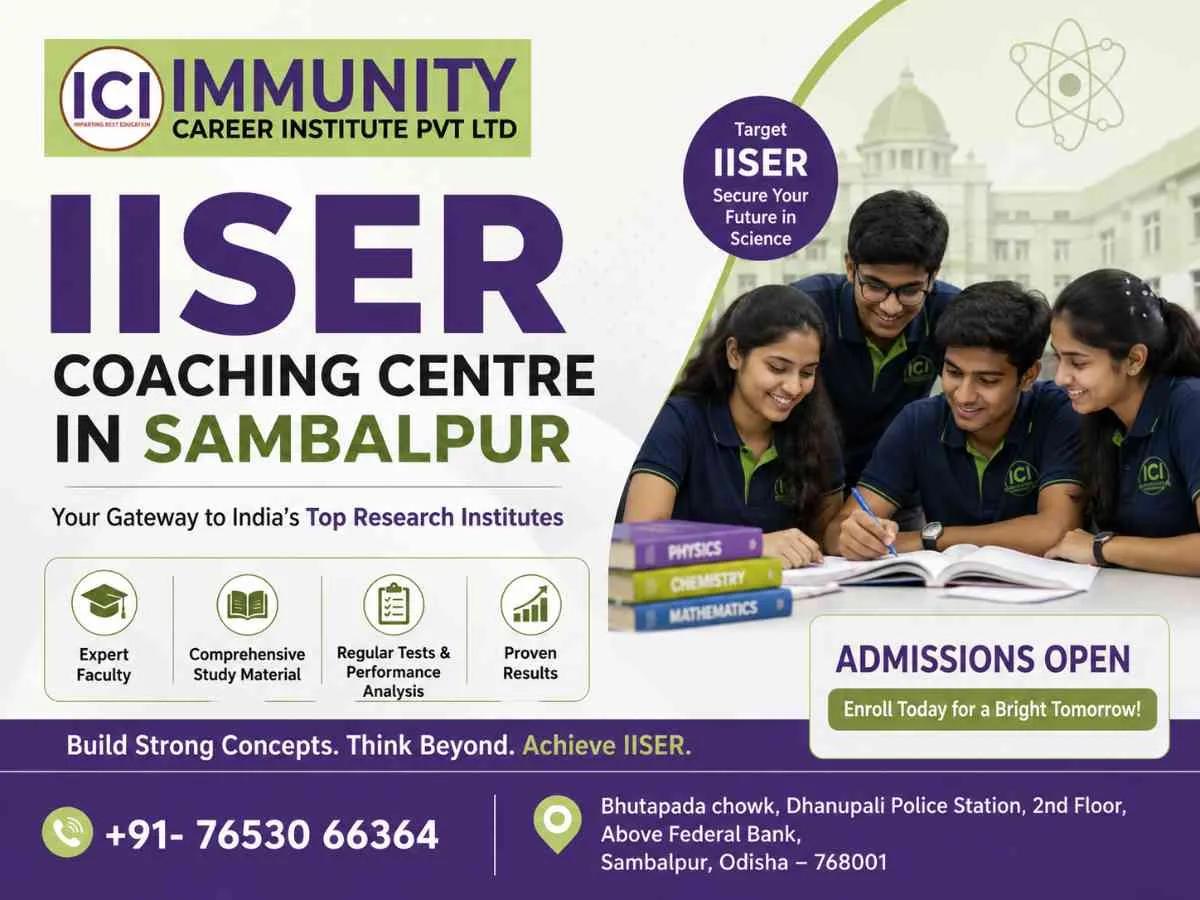 IISER Coaching Centre in Sambalpur: A Complete Guide for Students Aiming for Success in Science cover picture
