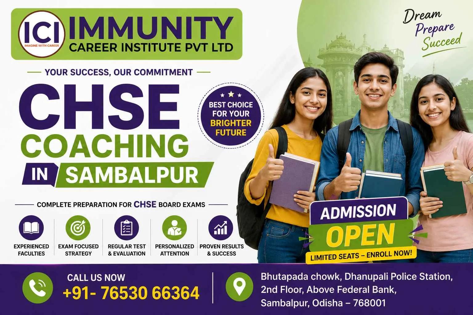 Best CHSE Coaching in Sambalpur: Building a Strong Foundation for Academic Success cover picture