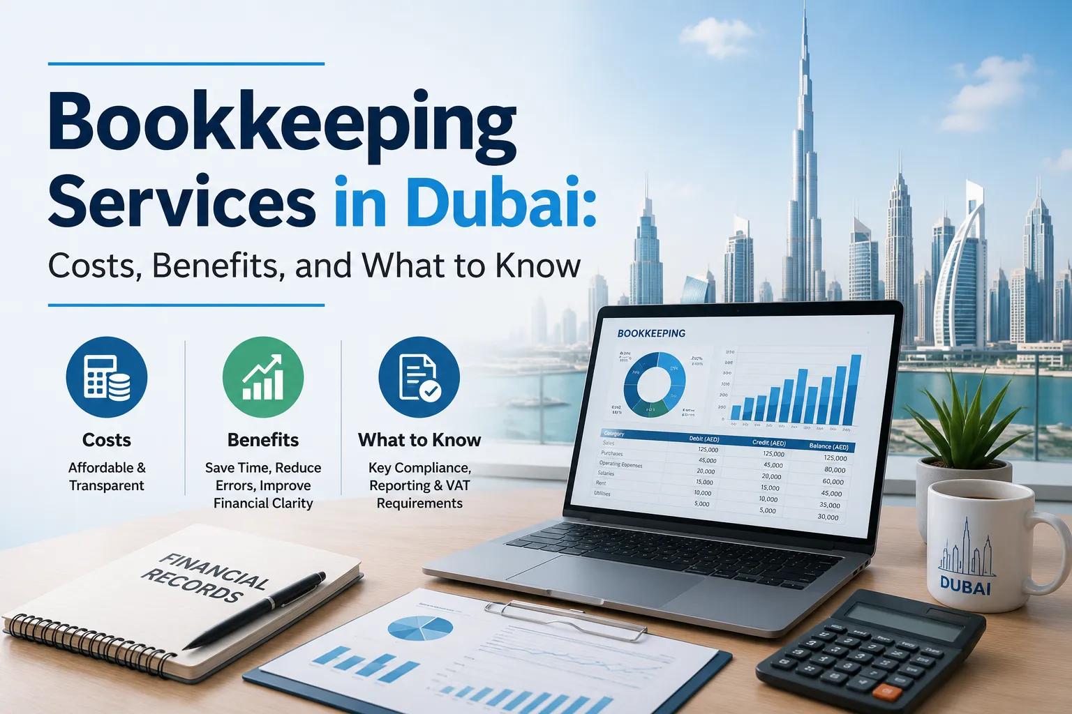 Bookkeeping Services in Dubai: Costs, Benefits, and What to Know cover picture