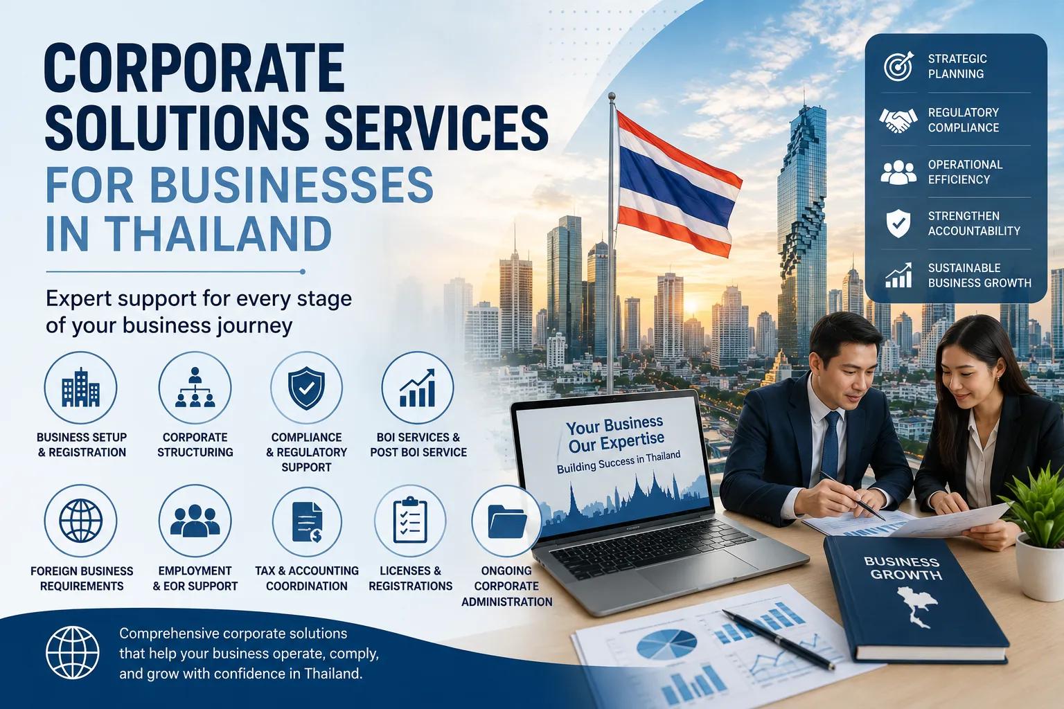 What Do Corporate Solutions Services Cover for Businesses in Thailand? cover picture
