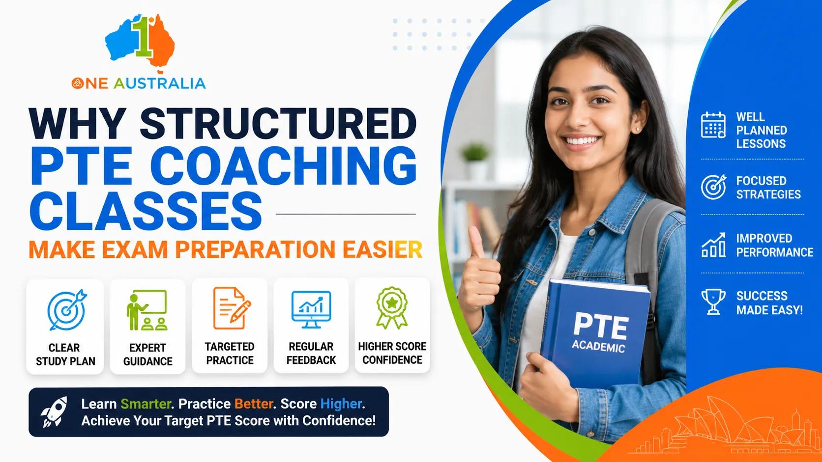 Why Structured PTE Coaching Classes Make cover picture