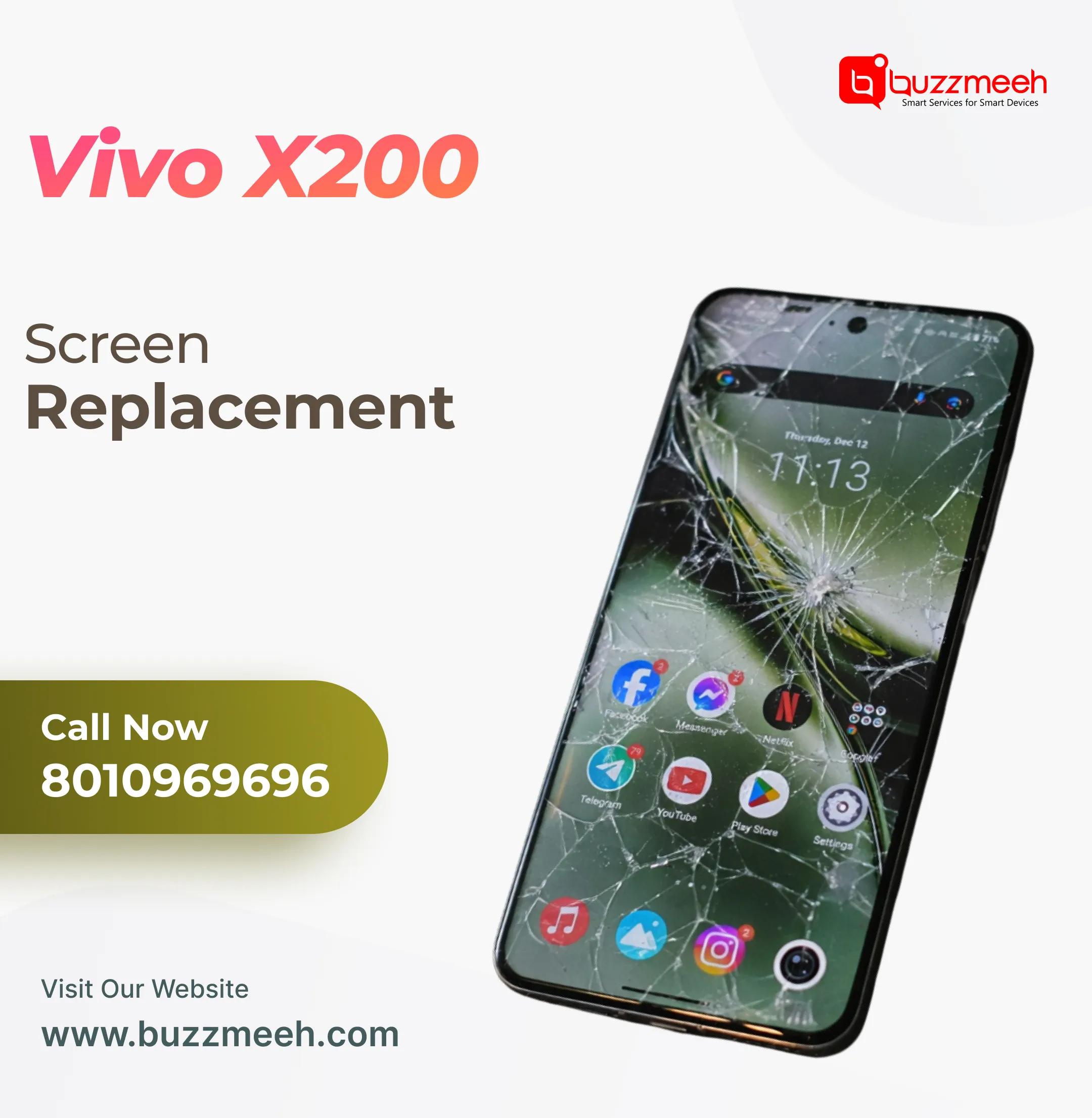 Vivo X200 Screen Replacement Cost in Delhi – Complete 2026 Guide cover picture