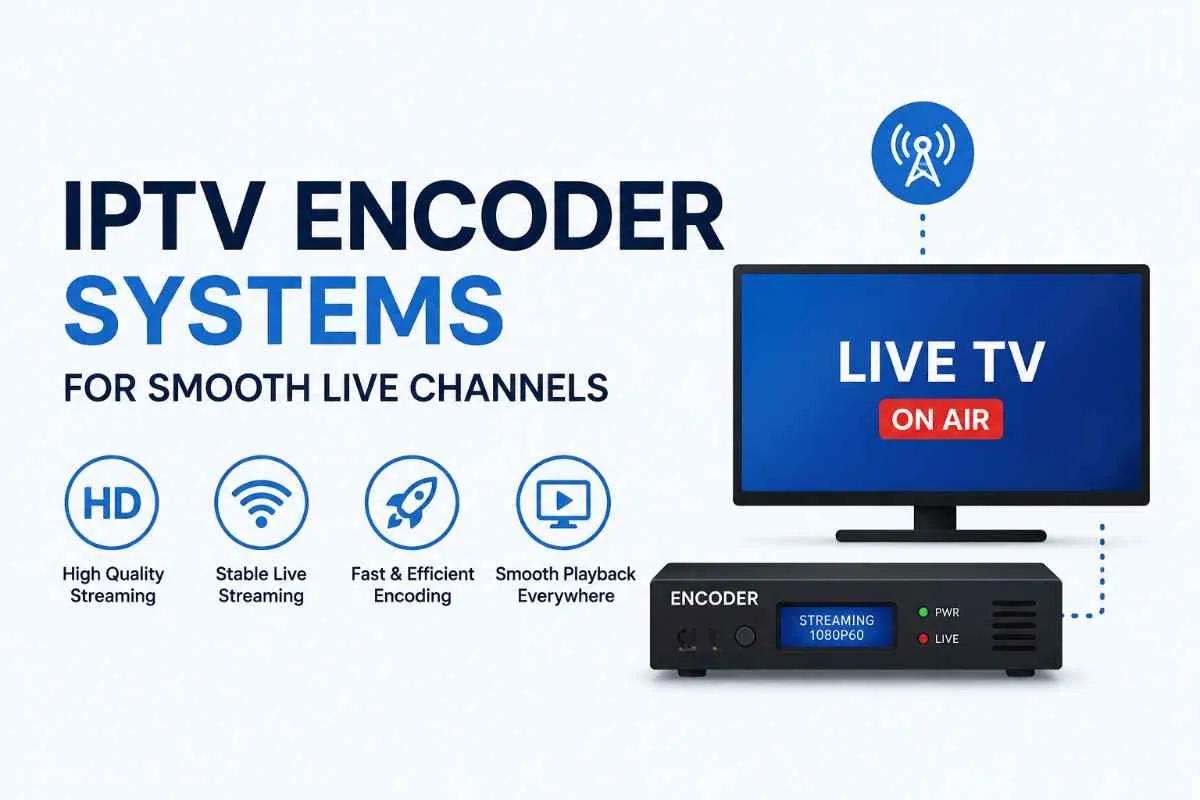 4K IPTV Encoder: The Technology Behind Smooth Ultra HD IPTV Delivery cover picture
