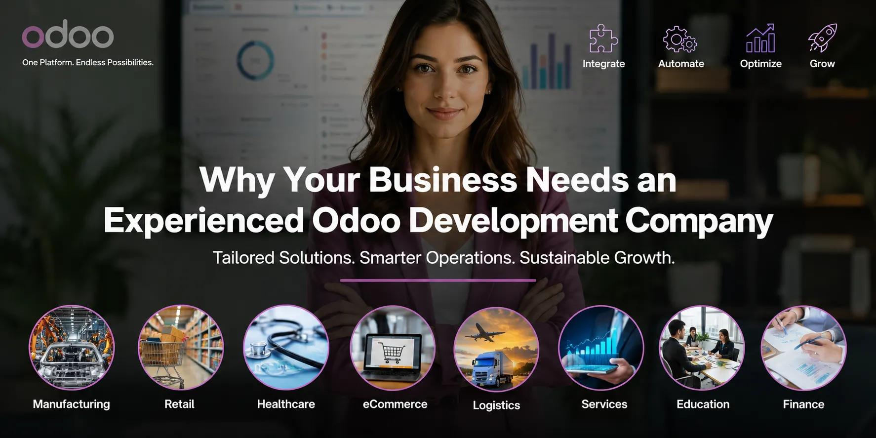 Key Benefits of Working with an Experienced Odoo Development Company cover picture