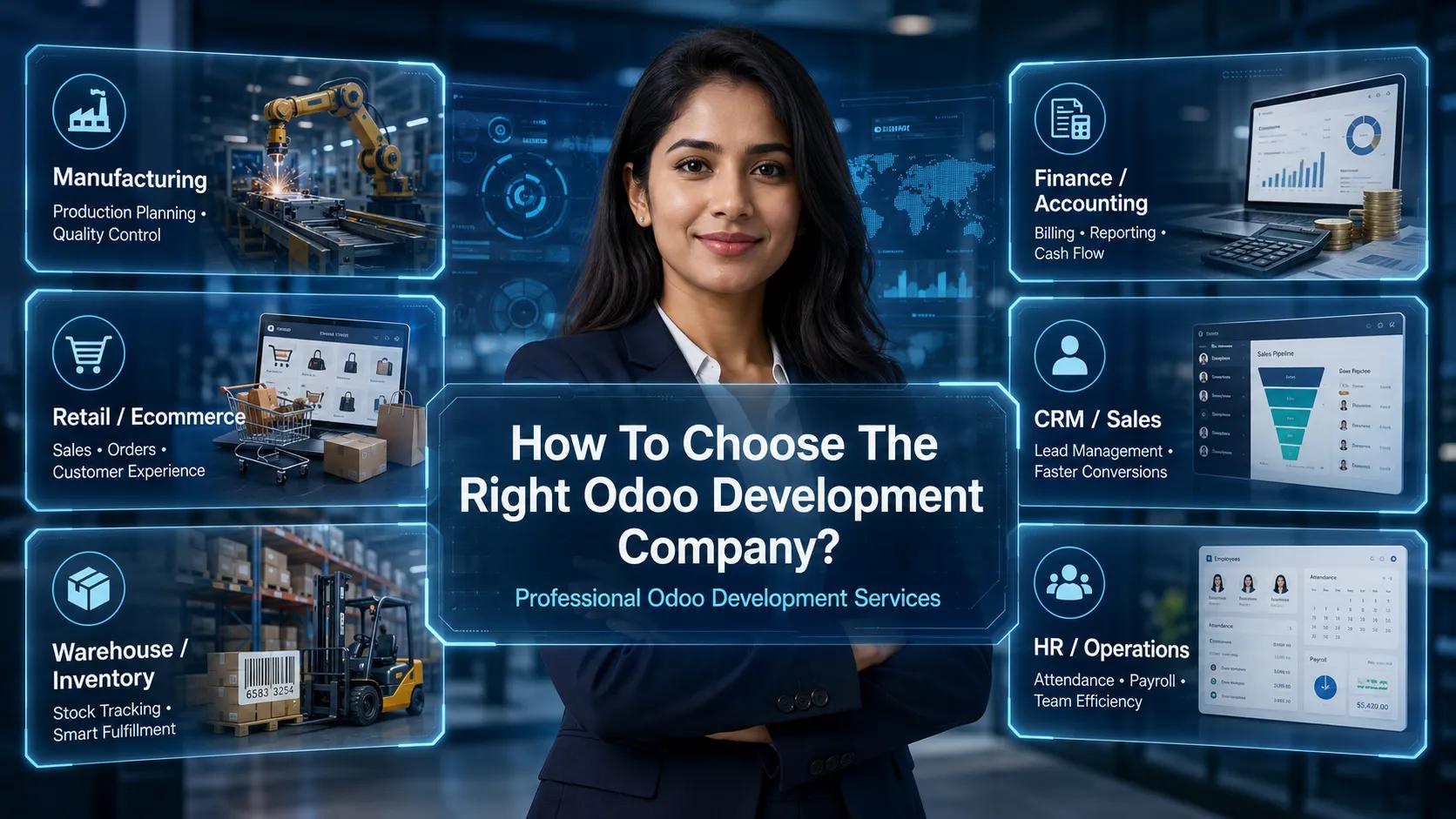 How To Choose The Right Odoo Development Company? cover picture