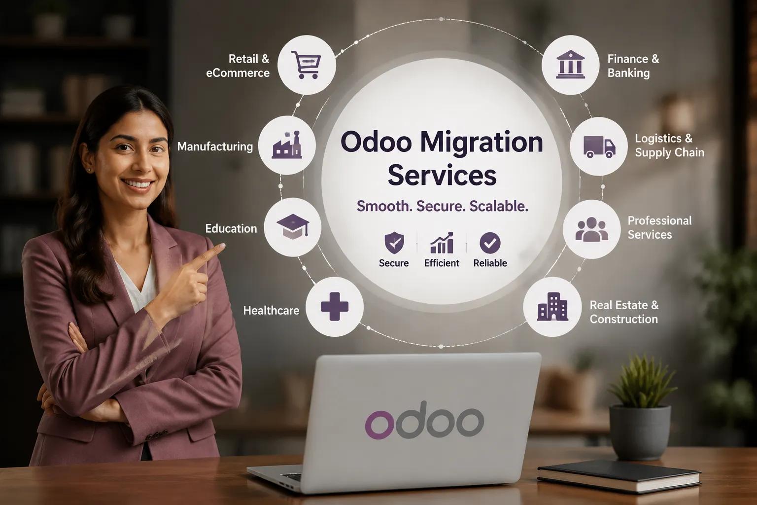 Odoo Migration Services: Key Steps for a
Smooth and Secure ERP Transition cover picture