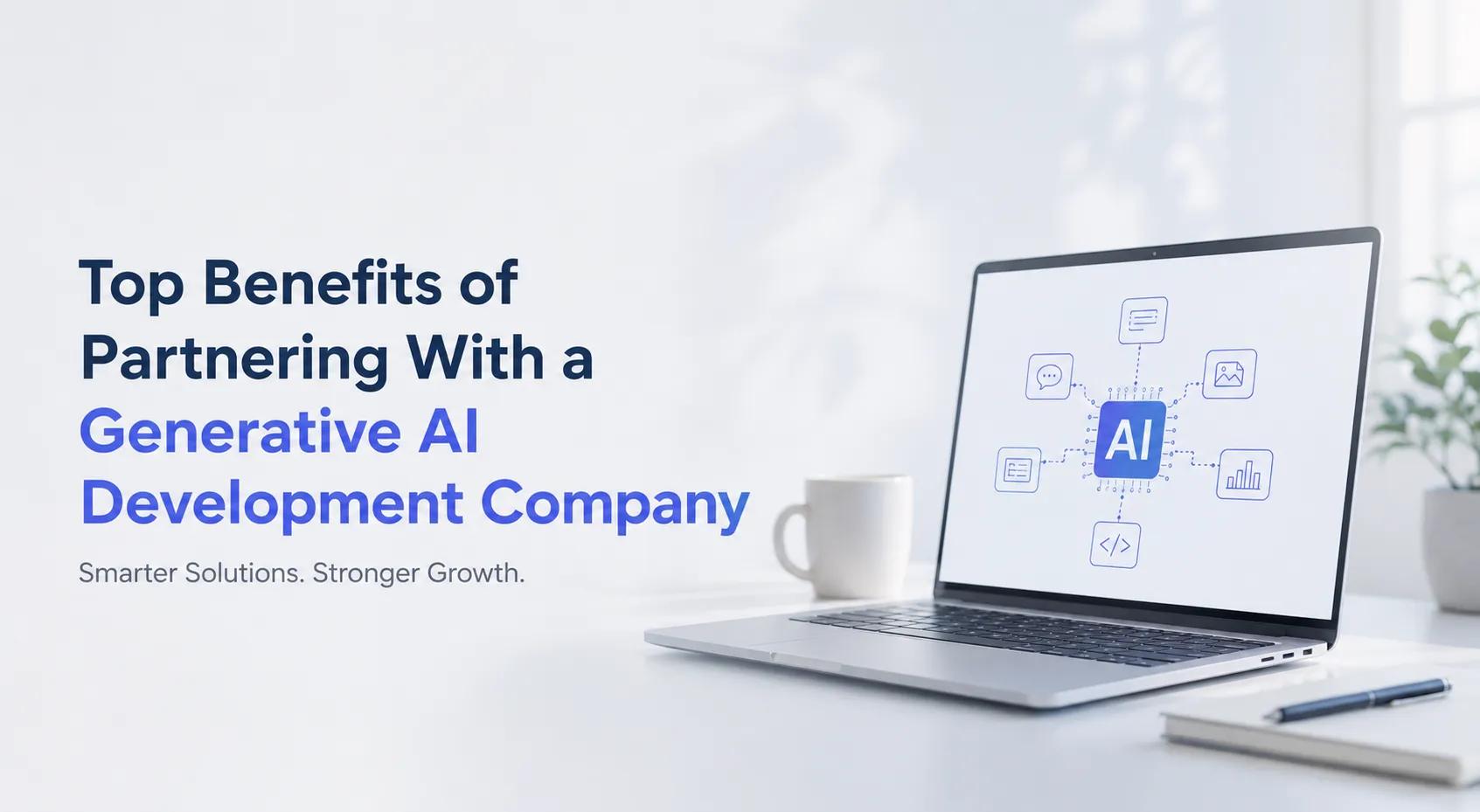 Top Benefits of Partnering With a Generative AI Development Company cover picture