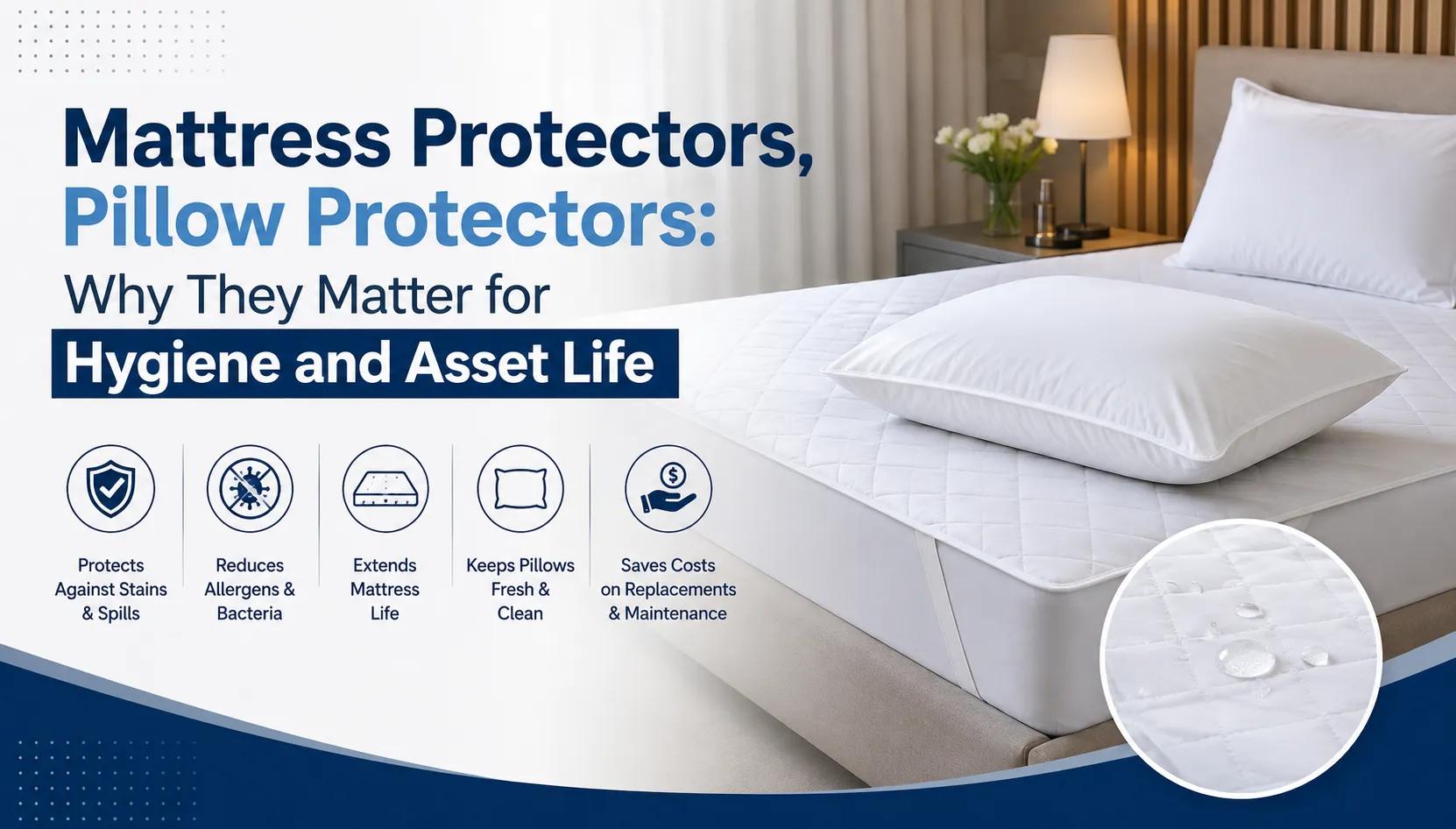 Mattress Protectors, Pillow Protectors: Why They Matter for Hygiene and Asset Life cover picture