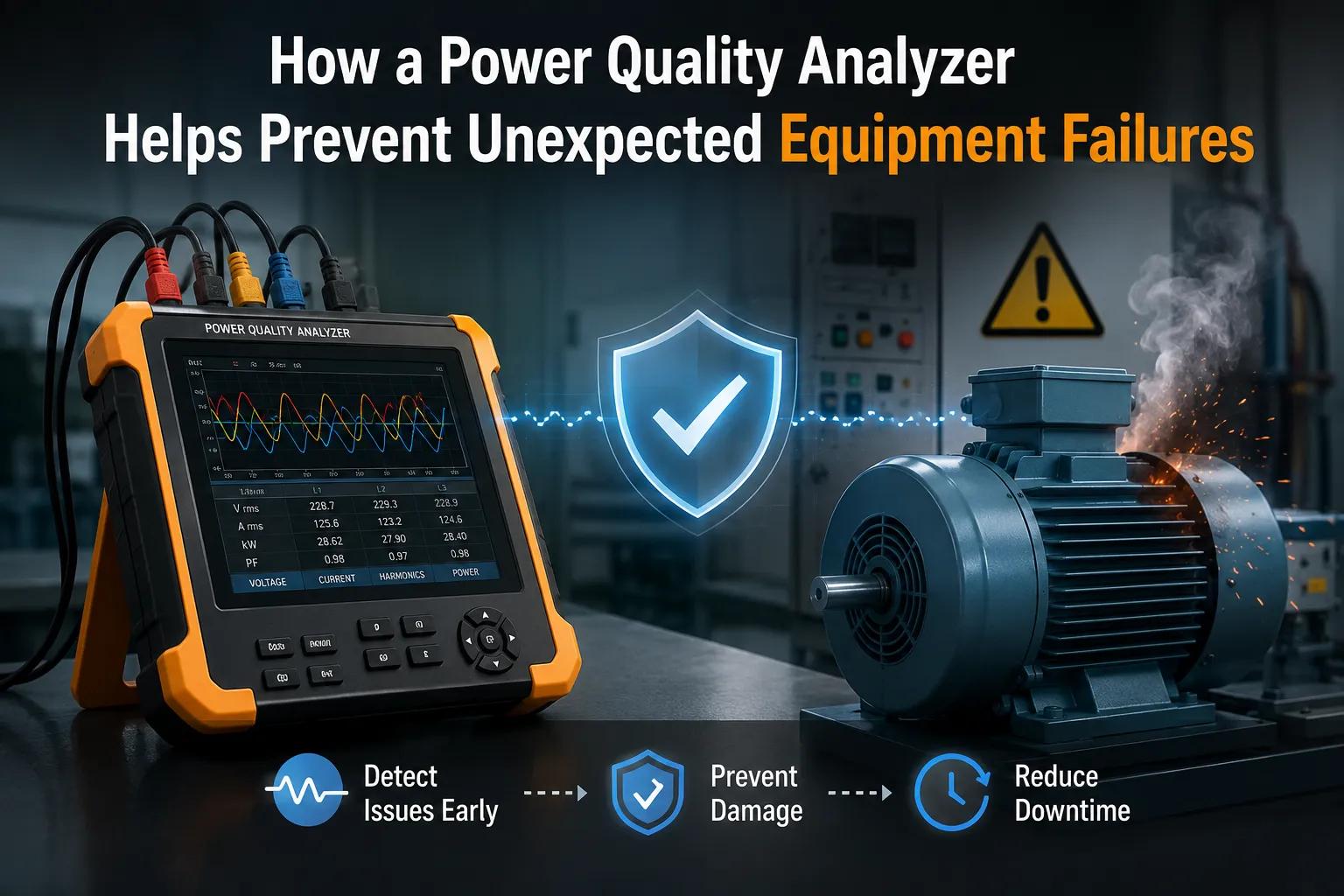 How a Power Quality Analyzer Helps Prevent Unexpected Equipment Failures cover picture