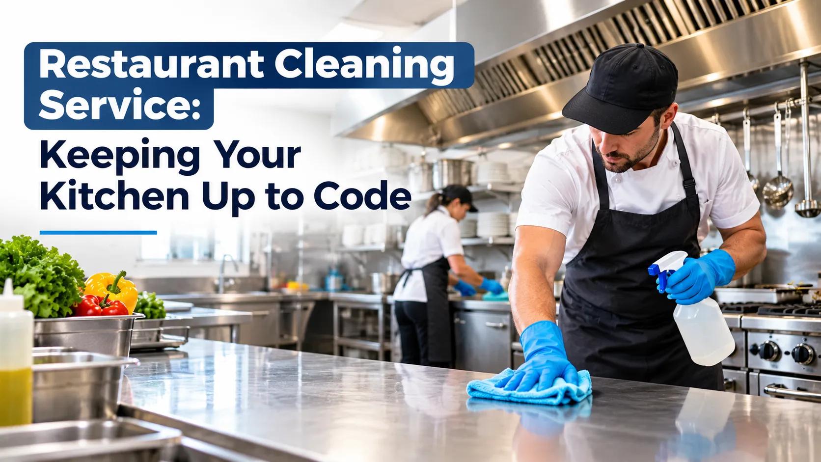 Restaurant Cleaning Service: Keeping Your Kitchen Up to Code cover picture