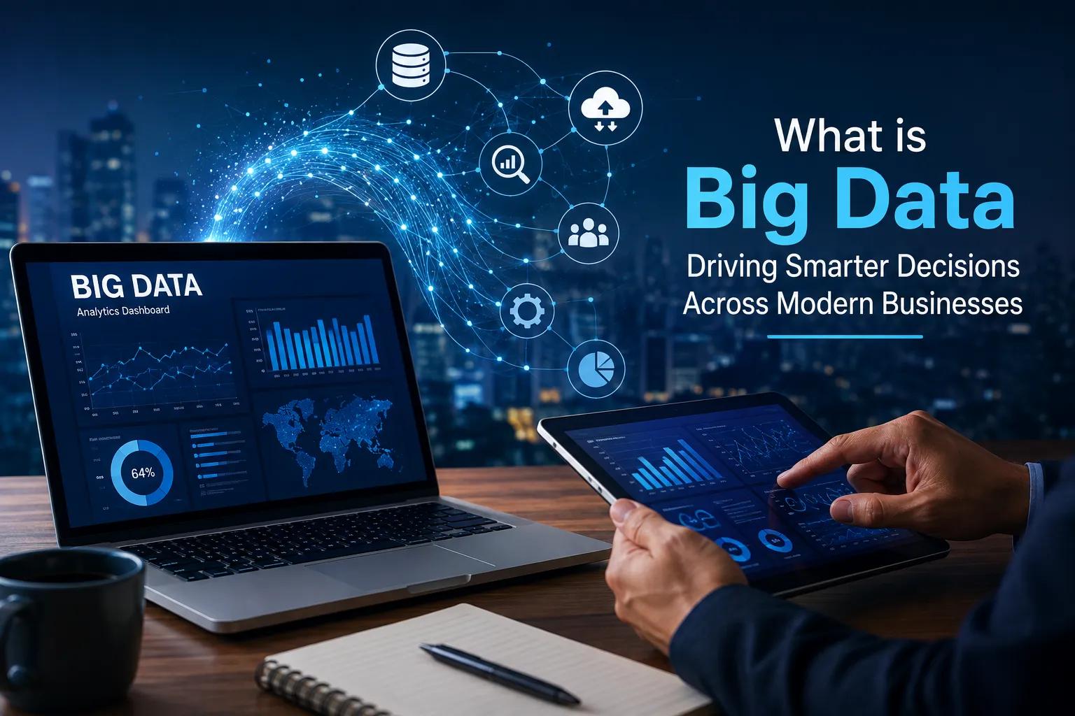 What is Big Data Driving Smarter Decisions Across Modern Businesses cover picture