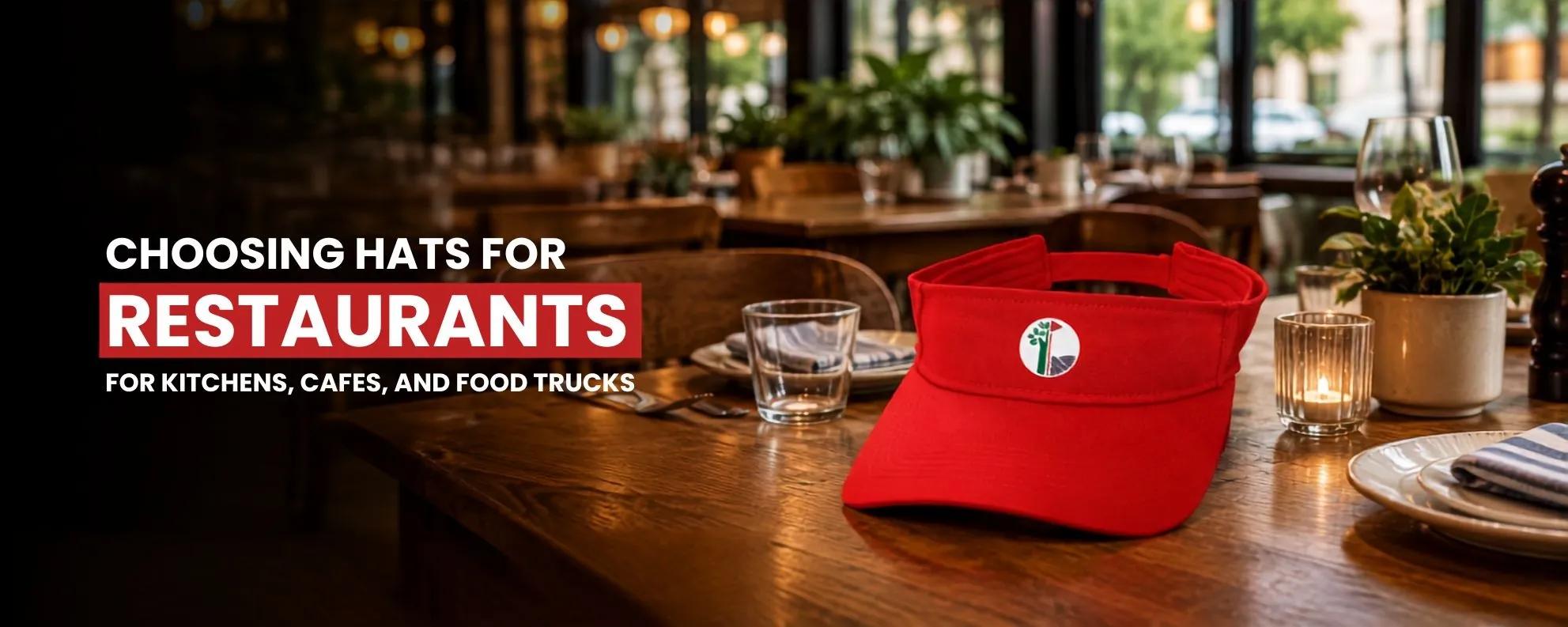 Choosing Hats for Restaurants for Kitchens, Cafes, and Food Trucks cover picture