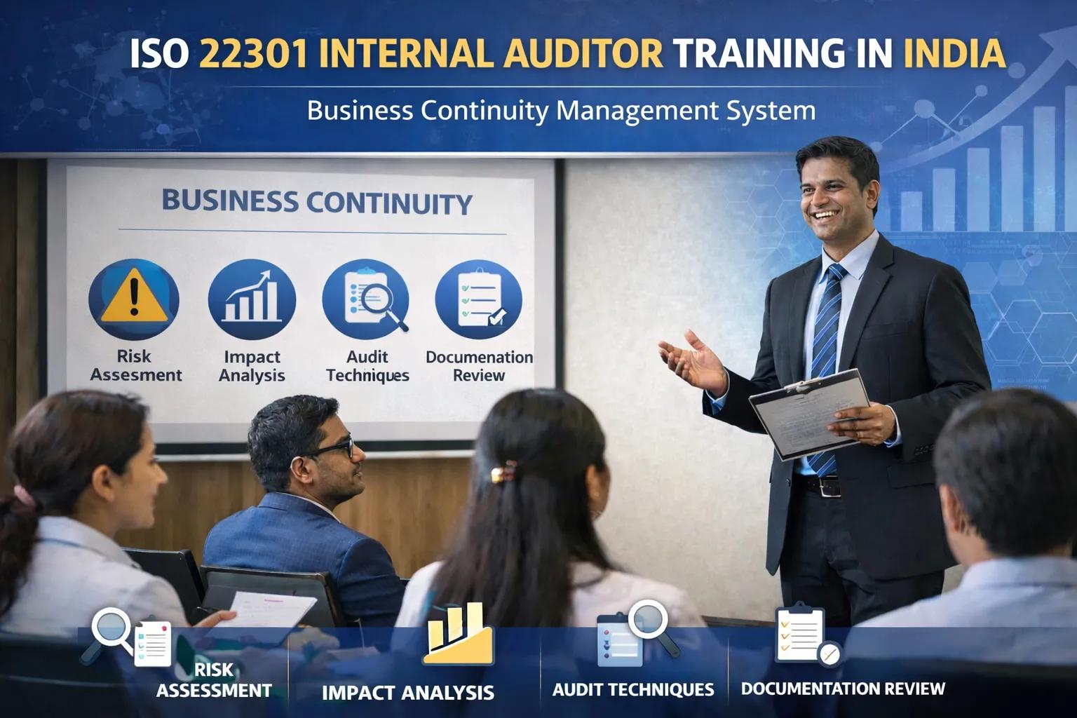 ISO 22301 Lead Auditor Training | Business Continuity Auditor Course cover picture