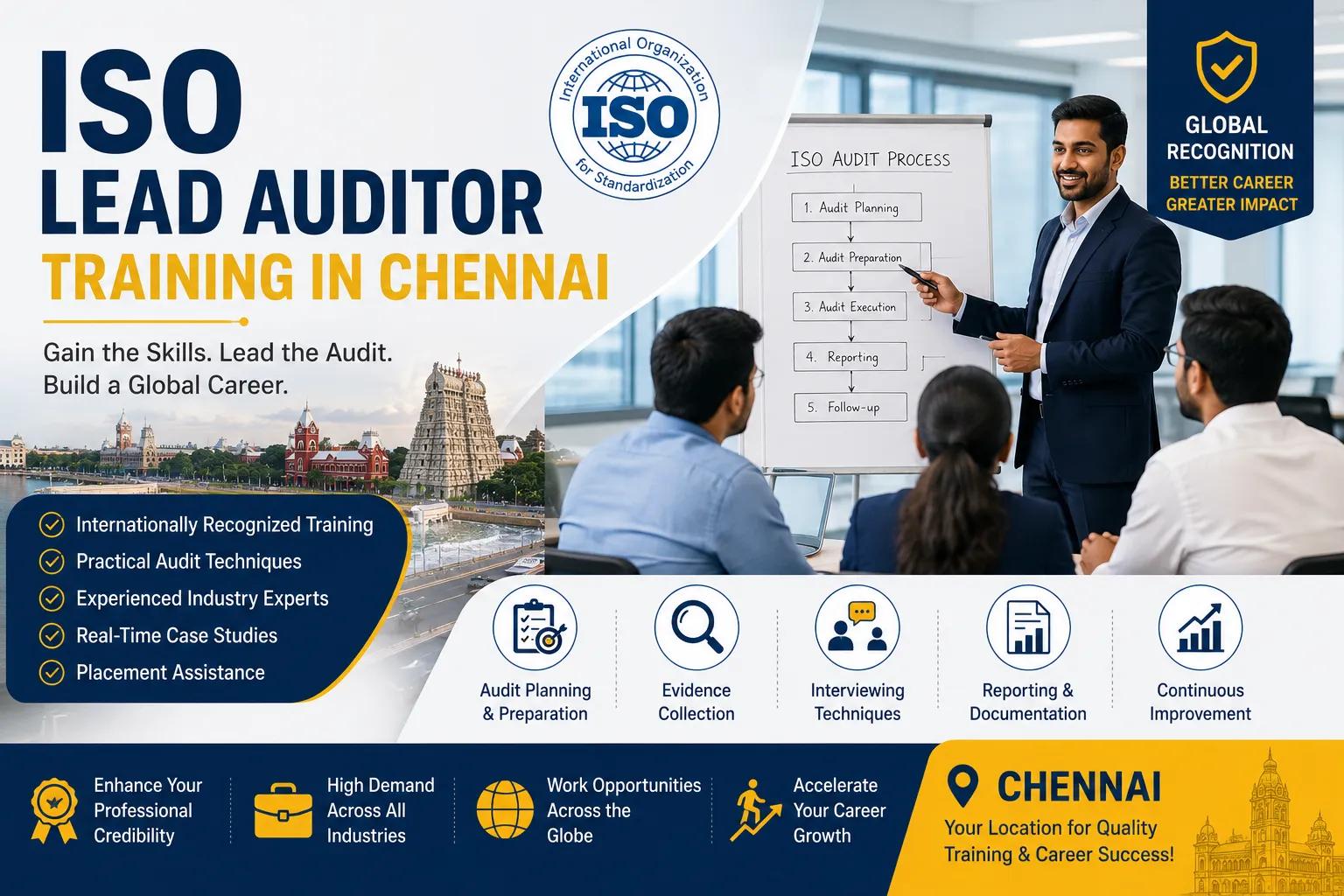 ISO Lead Auditor Training in Chennai | Advance Your Career cover picture