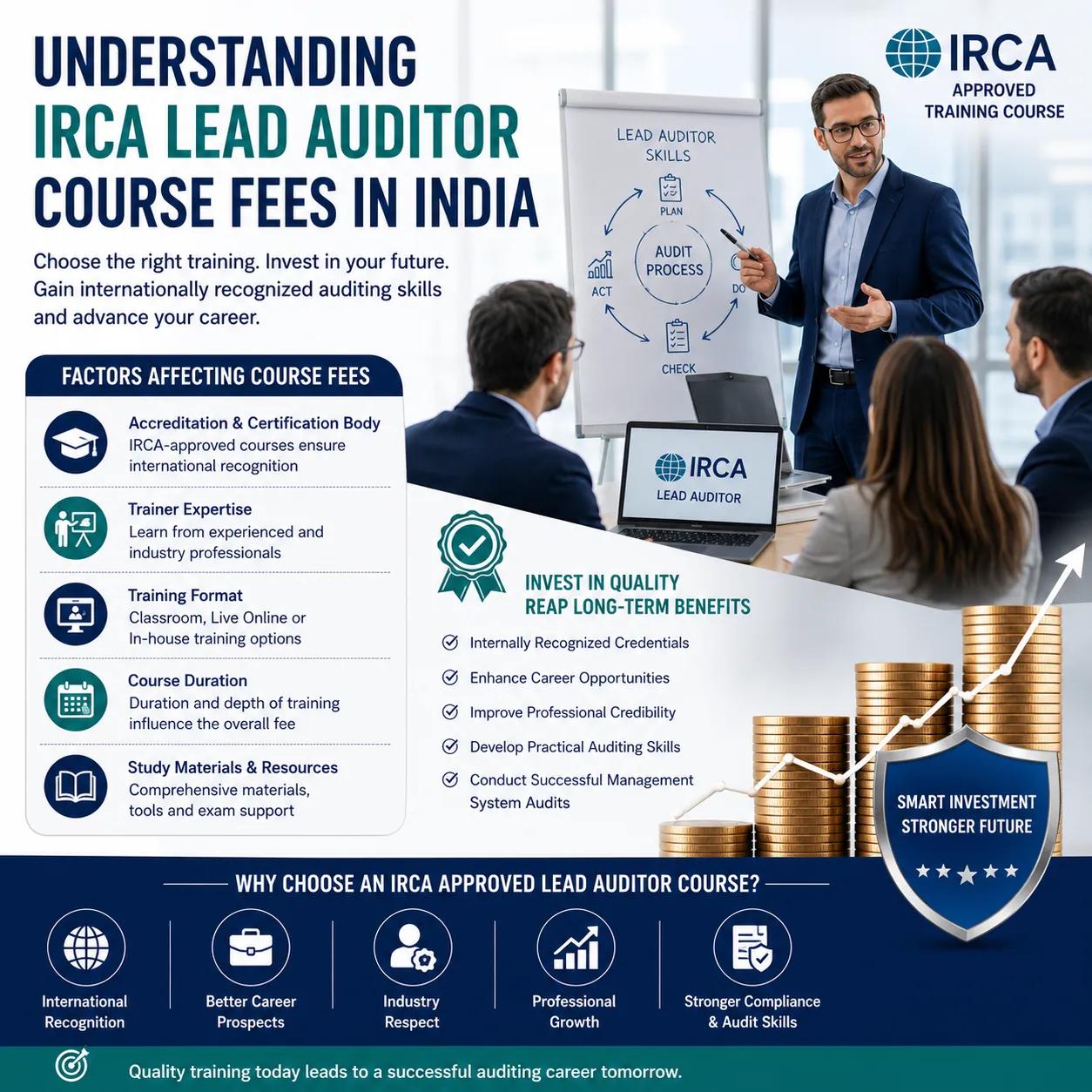 IRCA Lead Auditor Course Fees in India | Complete Training Guide cover picture