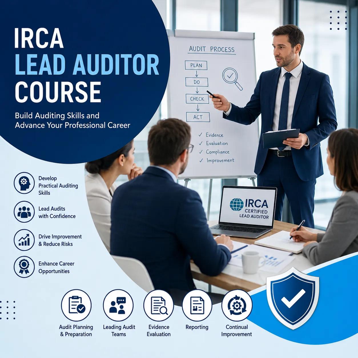 IRCA Lead Auditor Course | International Auditor Training Guide 2026 cover picture