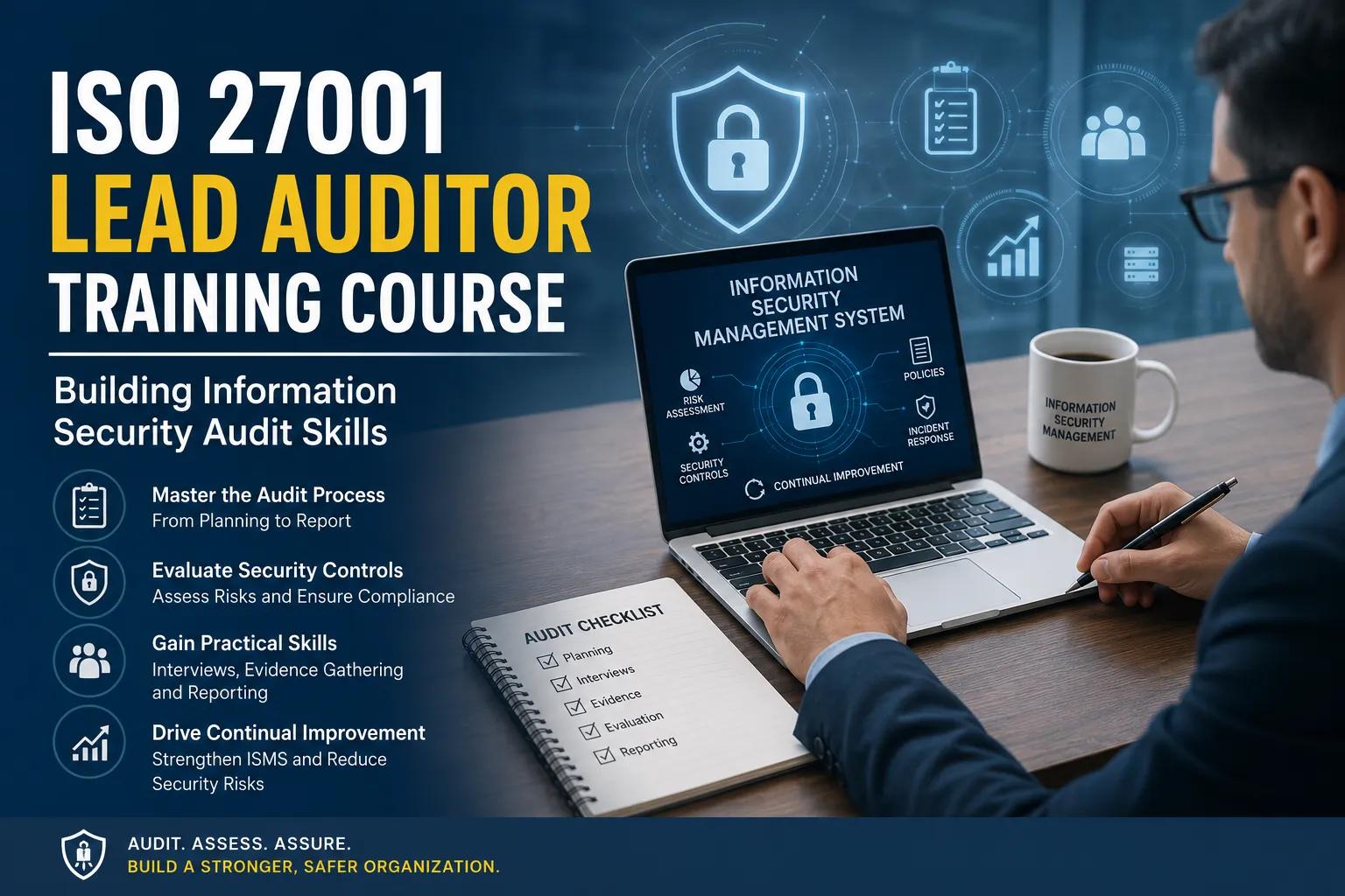ISO 27001 Lead Auditor Training Course: Build Advanced Information Security Audit Skills cover picture