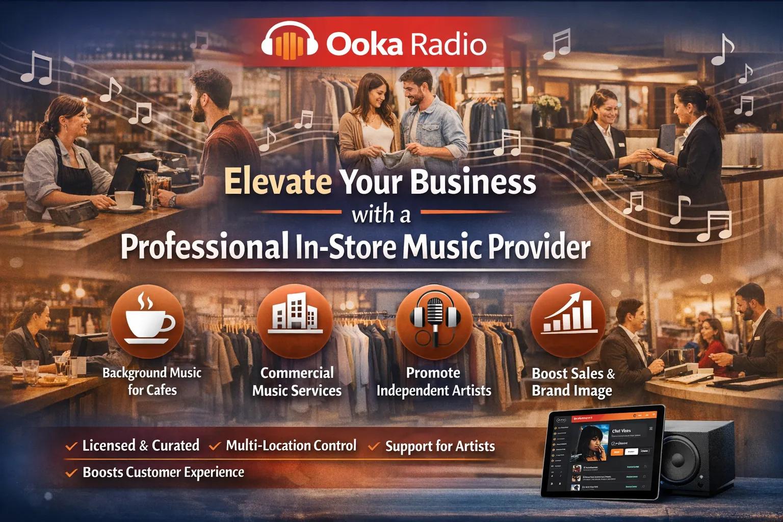 Why Every Business Needs a Professional In-Store Music Provider cover picture
