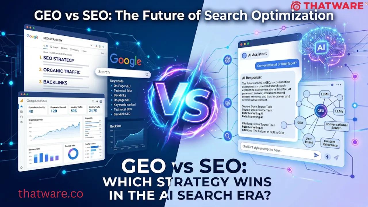 GEO vs SEO: Best Generative Engine Optimization Agency for AI Search Growth cover picture