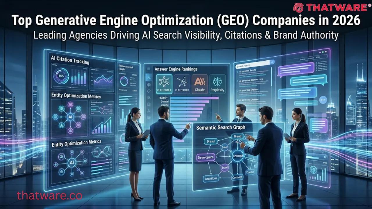 Top Generative Engine Optimization Companies: Finding the Best GEO Agency for AI Search Success cover picture