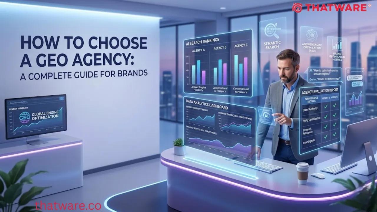 How to Choose a GEO Agency: GEO Agency Comparison Guide for Businesses in 2026 cover picture