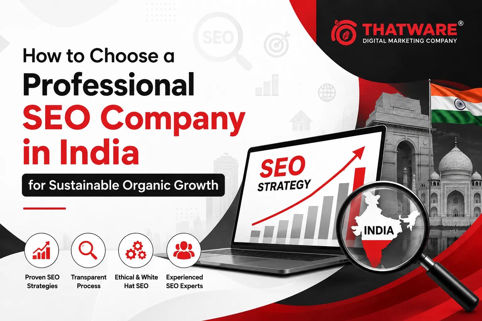 How to Choose a Professional SEO Company in India for Sustainable Organic Growth cover picture