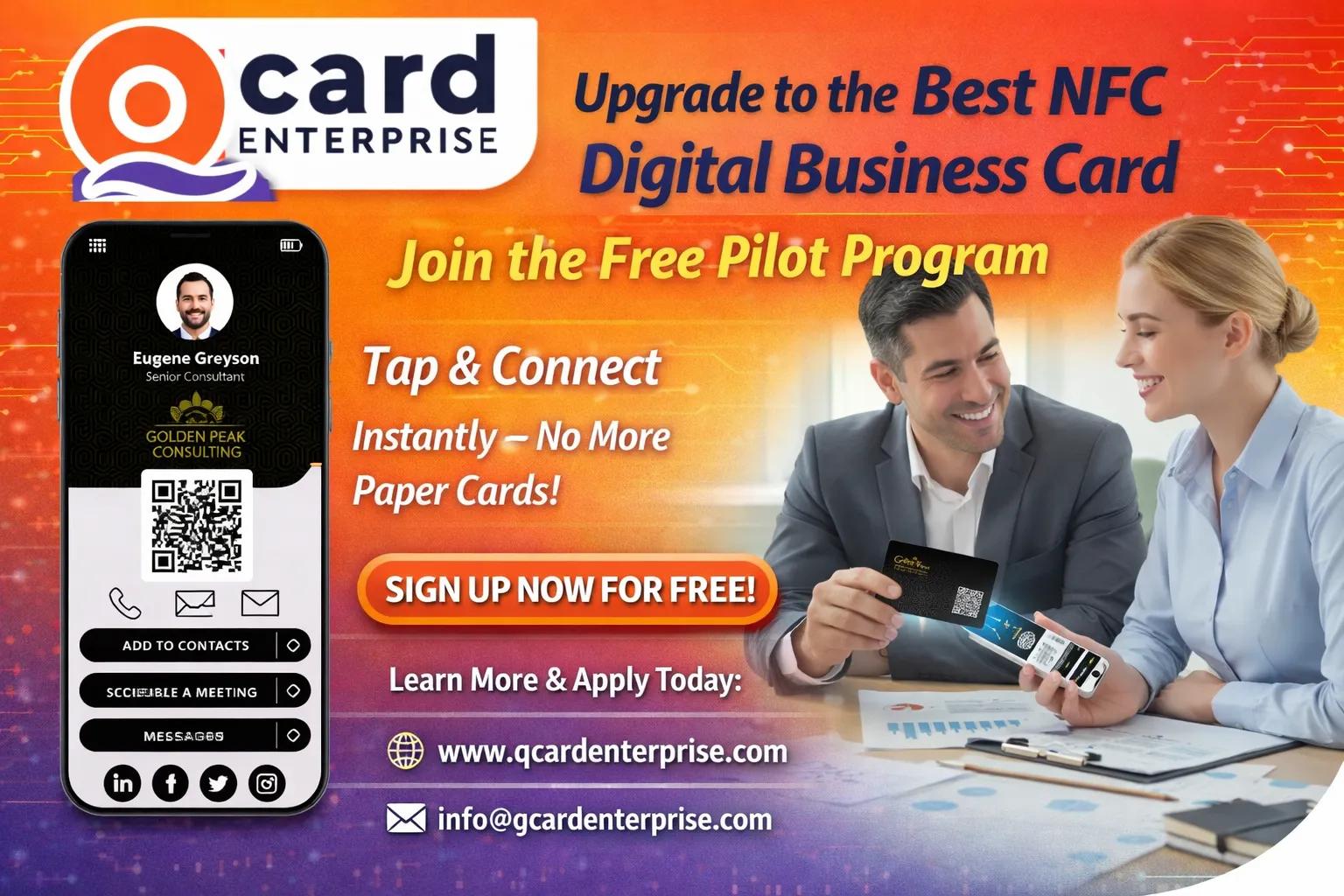 Top 10 Best NFC Digital Business Cards for Smart Networking cover picture