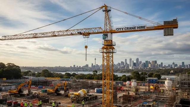 Why Tower Crane Hire Is Essential for Modern Urban Construction cover picture