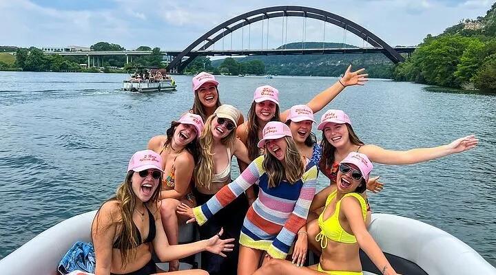 Austin Texas Boat Party Adventures on Beautiful Lakes cover picture