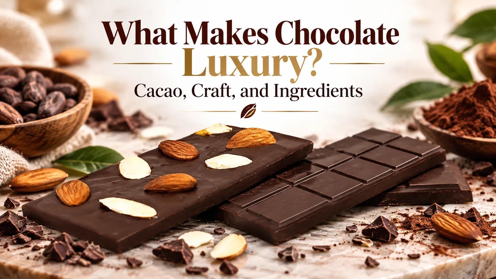 What Makes Chocolate Luxury? Cacao, Craft, and Ingredients cover picture
