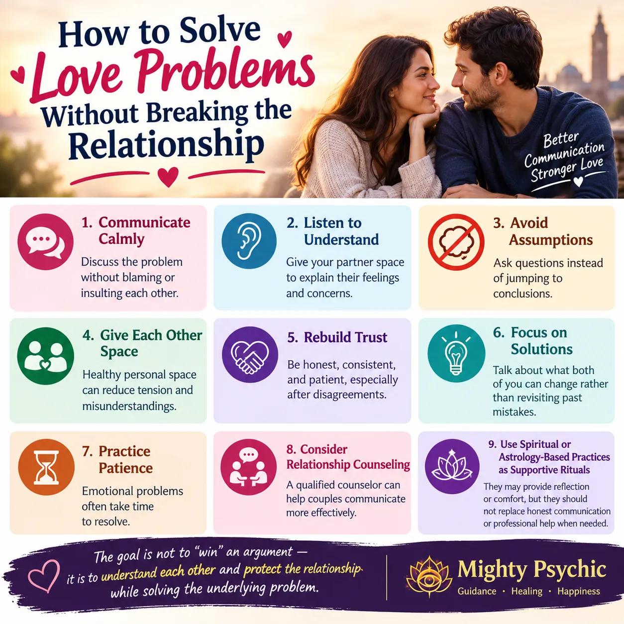 How to Solve Love Problems Without Breaking the Relationship cover picture