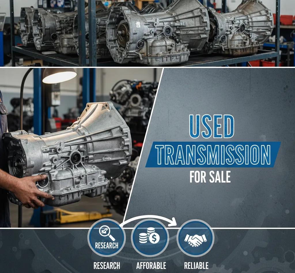 Where Can I Find a Reliable Used Transmission for Sale Near Me? cover picture