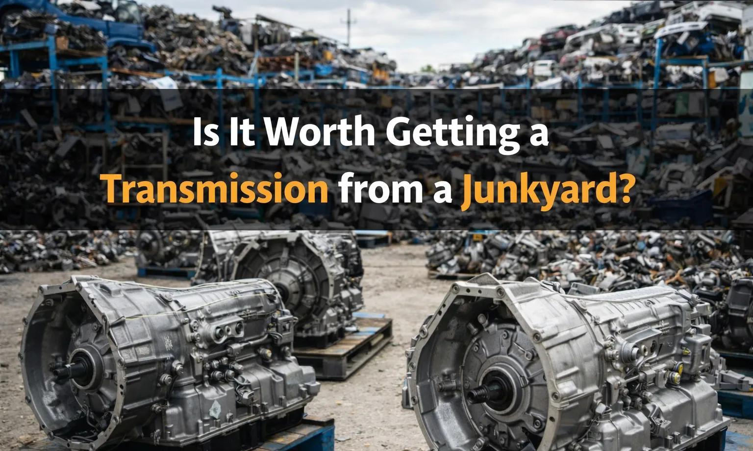 Is It Worth Getting a Transmission from a Junkyard? cover picture