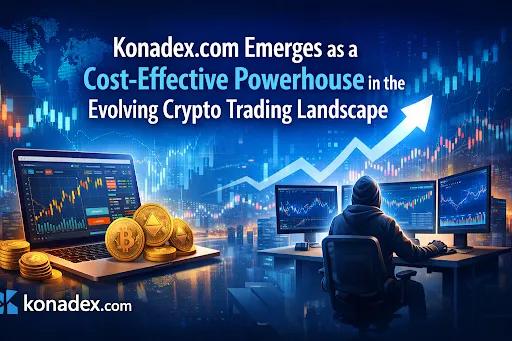 Konadex.com Emerges as a Cost-Effective Powerhouse in the Evolving Crypto Trading Landscape cover picture