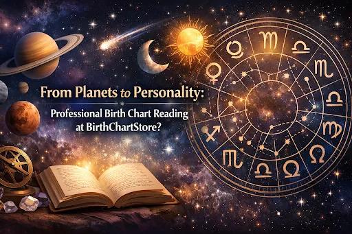 From Planets to Personality: Professional Birth Chart Reading at BirthChartStore? cover picture