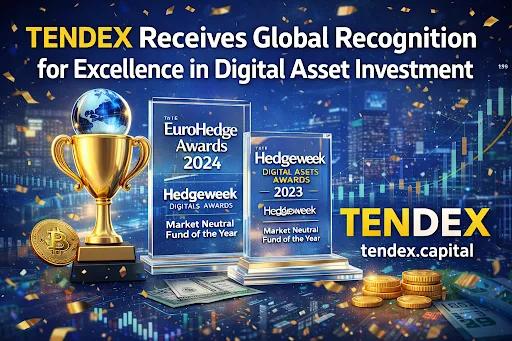 TENDEX Receives Global Recognition for Excellence in Digital Asset Investment cover picture
