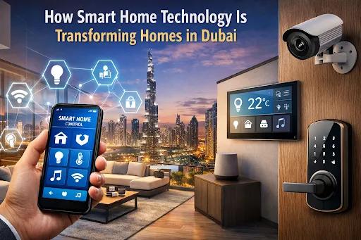 How Smart Home Technology Is Transforming Homes in Dubai cover picture