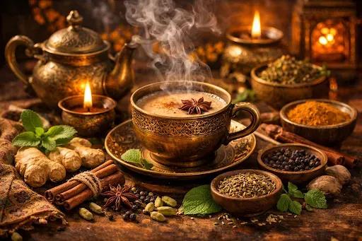 Discover Ayurvedic Tea: Calm, Warmth and Balance cover picture
