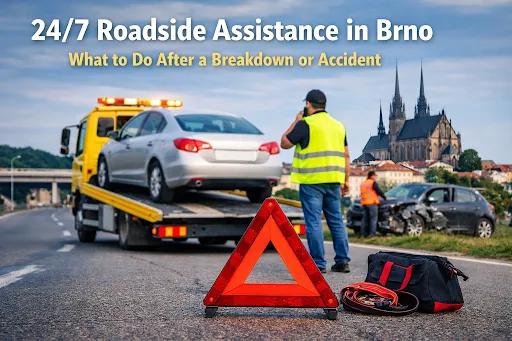 24/7 Roadside Assistance in Brno – What to Do After a Breakdown or Accident cover picture