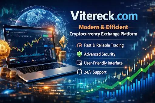 Vitereck.com: A Modern and Efficient Cryptocurrency Exchange Platform for Today’s Digital Economy cover picture