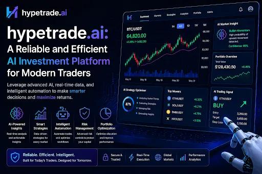 hypetrade.ai: A Reliable and Efficient AI Investment Platform for Modern Traders cover picture