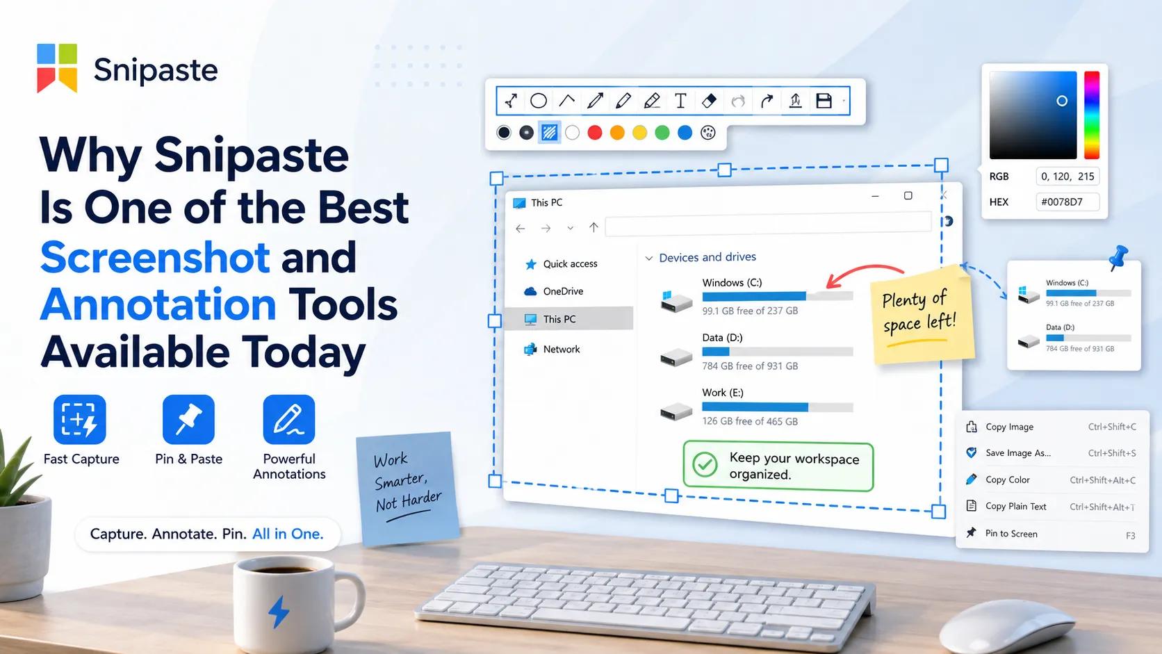 Why Snipaste Is One of the Best Screenshot and Annotation Tools Available Today cover picture